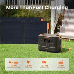 Jackery HomePower 3000 3600W Portable Home Power Station with Hand Truck Trolly