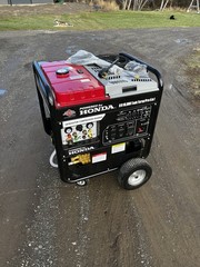 Honda Powered Generator, Pressure Washer, Air Compressor, DC Battery Charger