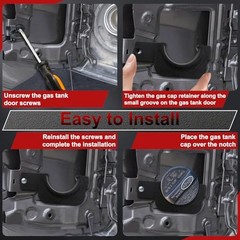 Gas Cap Holder, Automotive Replacement Fuel Tank Caps Hook Bracket with Off