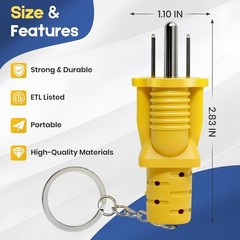 Generator Bonding Plug Neutral Ground 15A