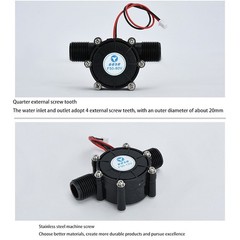 Micro-Hydro Generator 12V 10W DC Water Generator Turbine Generator2986