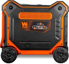 WEN 13000-W Quiet Portable Tri-Fuel Inverter Generator, Electric Start CO Sensor