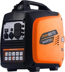 2500W Portable Inverter Generator Gasoline Quiet CO Sensor Emergency Home Backup