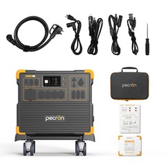 pecron E3800lfp Portable Power Station 3840Wh 4200W Battery Emergency Backup RV