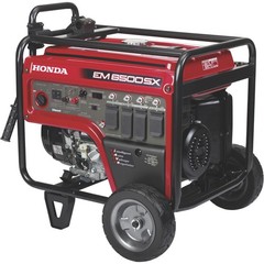 Honda EM6500S iAVR Series Portable Generator, 6500 Surge Watts, 5500 Rated