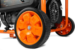 DF430X 4375-Watt Dual Fuel Portable Generator with Wheel Kit and CO Shutdown Sen