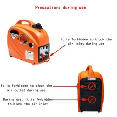 48/60/72/96V Smart(Autostart/Stop) Gas DC Battery Charger Inverter Generator 2KW