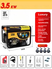 High Quality Gasoline Generator Single Phase Household Micro Silent Generator
