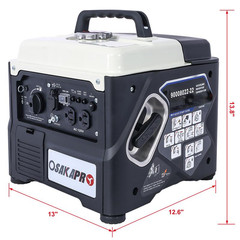 Portable 1200W Ultra-quiet Gas Engine Inverter Generator, EPA-compliant, With Ec