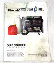 Duro Max XP13000EH Series Portable Generator User Manual Outside?, Inside Mint