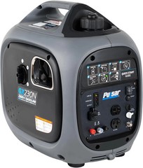 Pulsar 2300W Quiet Portable Gas Inverter Generator Parallel Ready GX230N