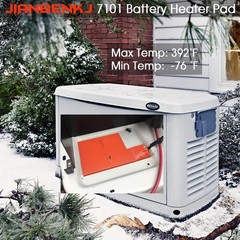 Battery Heater Pad for Generac 7101,Battery Warmer Outdoor Cold Orange