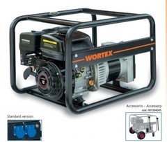 PETROL POWER GENERATOR SET 4T 337CC 11HP 6kVA WORTEX