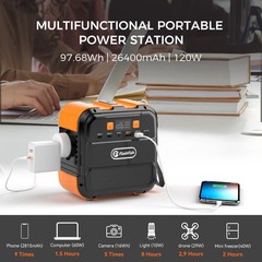 FF FlashFish A101 Power Station 120W 97.68Wh 26400mAh Generator of