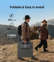 Dabbsson 1330Wh Portable Solar Power Station+1700W Battery+210W Solar Panel Home