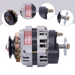 2000W 24V Permanent Magnet DC Generator Low RPM Pure Copper 2-Wheel Agriculture