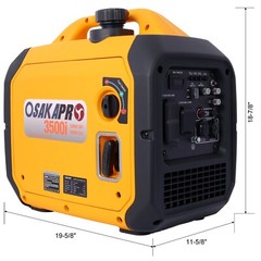 3500 Watt Generators Portable Gas Generator Inverter Quiet for Outdoor&Camping