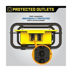 Champion Power Equipment 201174 Pro Grade OSHA Compliant Power Distribution B…