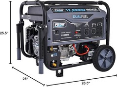 Pulsar G65BN dual fuel portable power generator