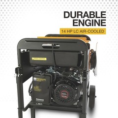 Klutch 6000 Watt Dual-Voltage Engine-Driven Inverter DC Arc Welder/AC Generator