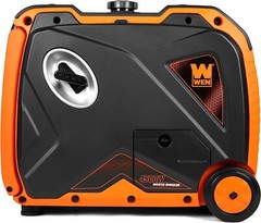 WEN 4,500-W Quiet Portable Dual Fuel Inverter Generator, Remote Start, CO Sensor