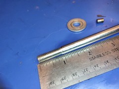 90005-892-000 bolt screw for 19511-892-000 fan honda generator em500