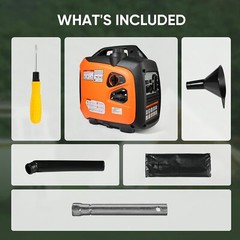 Efurden 2500-Watt Portable Inverter Generator Gas Powered Super Quiet Generator