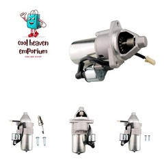Electric Starter Motor for Predator 9500W Generator – Includes Solenoid & Parts