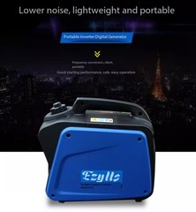Gasoline Generator for Home Use, Inverter Type, 800W/1kW/2kW/3kW Quiet Operation