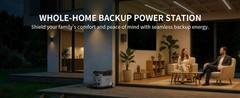 ABOK Ark3600 3840Wh Portable Power Station with 400W Solar Panel for Home Backup