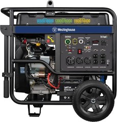 Westinghouse 18,000-W Portable Tri-Fuel Gas Generator, Remote Start, CO Sensor
