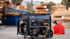 Pulsar 12,000-W Portable Hybrid Dual Fuel Gas Powered Electric Start Generator
