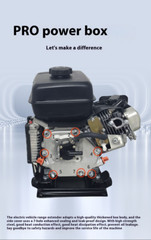 DC 48V 60V 72V Electric Vehicle Range Extender Low Noise Gasoline Generator