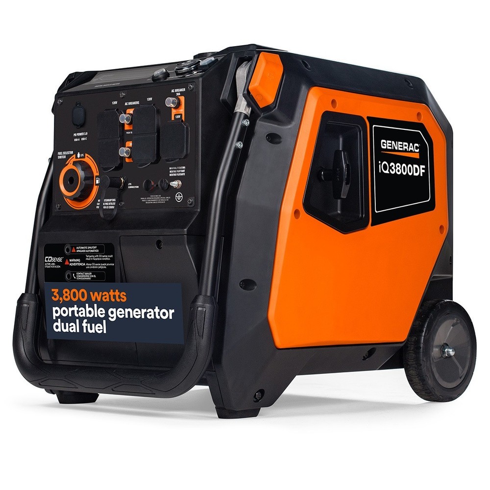 8944 – iQ3800 Dual Fuel Portable Inverter Generator 49ST (Authorized Dealer)
