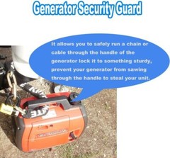 Generator Theft Deterrent Bracket Protection For Honda Generator EU2000i/EU2200i