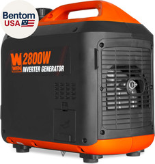2800-Watt Dual Fuel Inverter Generator, Quiet, Portable, and Lightweight with Fu