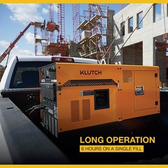 Klutch 11kW Engine-Driven Inverter Stick Welder/Generator with LCD Screen,