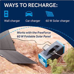 FreeForce 465Wh Ultralite Power Station Lithium Ion Battery 300W SOLAR GENERATOR