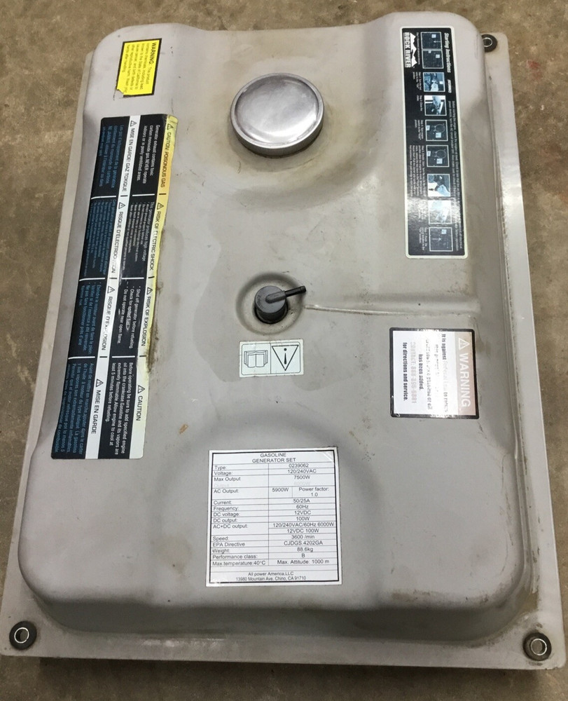 Rock River 52410161 Fuel Tank For Model 0239062 7500W Generator