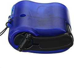 USB Hand Crank Charger, Portable Hand Crank Generator for Camping Outdoor Chargi