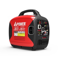 A-iPower SUA2000iD 2000 Watt Portable Inverter Generator Gas & Propane Powere…