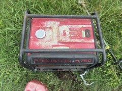 Predator 8750 Portable Gasoline Power Generator, 5+ gal Tank, Red/Black