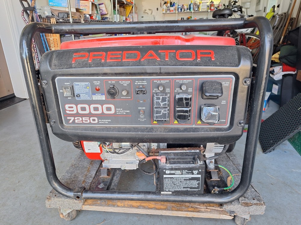 used generators portable electric start