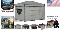 Premium 100% Waterproof Generator Cover with Heavy-Duty Bracket – 38x28x27 Size`