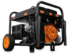 WEN 11,000-W Portable Hybrid RV Ready Dual Fuel Gas Generator w/ Electric Start