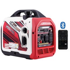 4000W Quiet Gas Generator Inverter Portable w/Bluetooth For Camping EV-Charging