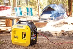 2500-Watt Dual Fuel Portable Inverter Generator with Quiet Technology and CO Shi