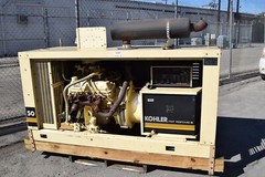 Kohler 50RZ72 Auto Standby 50kW Generator LP Propane GAS 460 FORD V-8 259 Hrs!