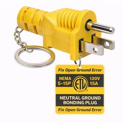 Neutral Ground Bonding Plug for Floating Generator