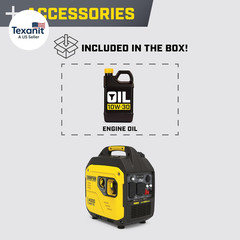 4000-Watt RV Ready Portable Inverter Generator with Quiet Technology and 3 Year